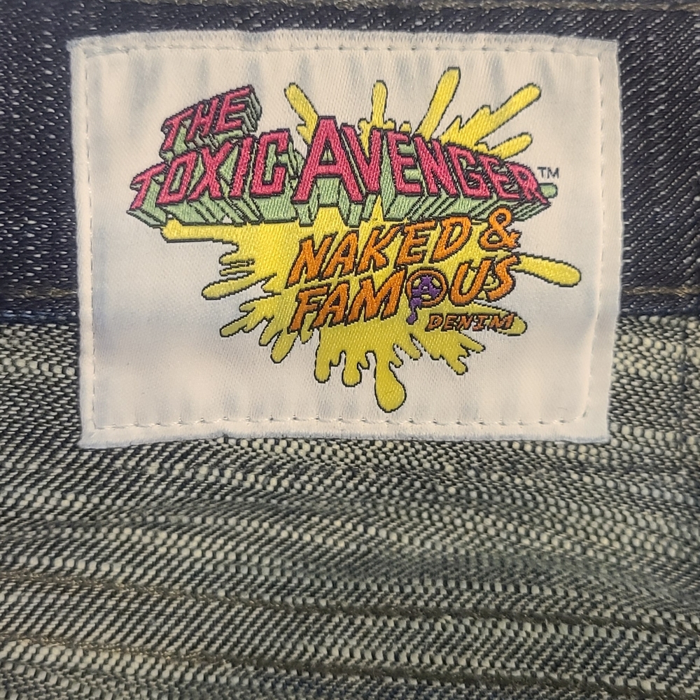 Naked & Famous - Toxic Avenger - Raw Japanese Denim - size 30 x 32